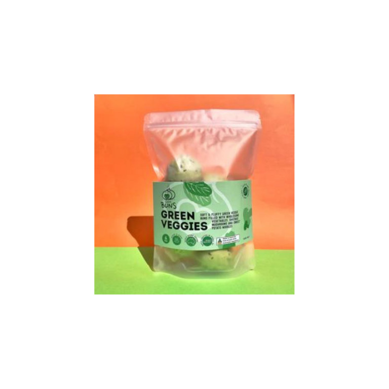 GreenVeggiesLoveBuns6Pack