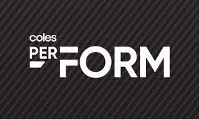 Coles Perform Logo Buy Vegan