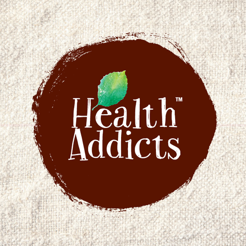 Health Addicts Logo Buy Vegan